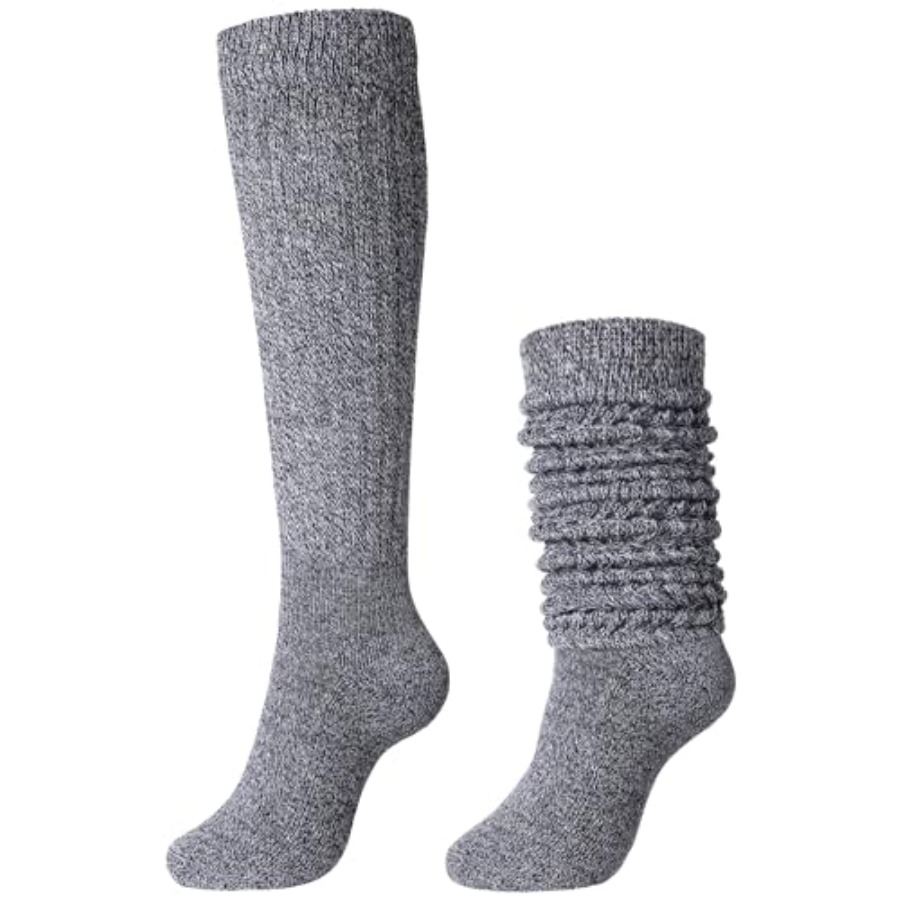 Boot Sock Slouchy - Glitopper Slouch Slouchy Socks Pack Knee