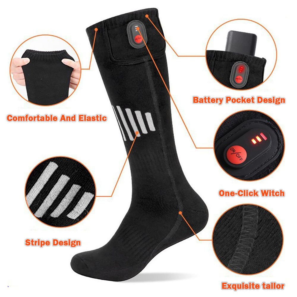 Winter Heated Socks With Batte - Thermal Sock Winter reseña y precio