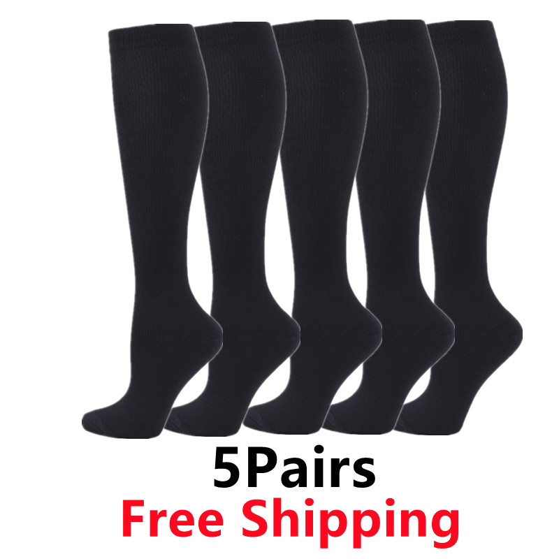 5 Pair/Pack Compression Socks  - Compression Sock Medical reseña y precio