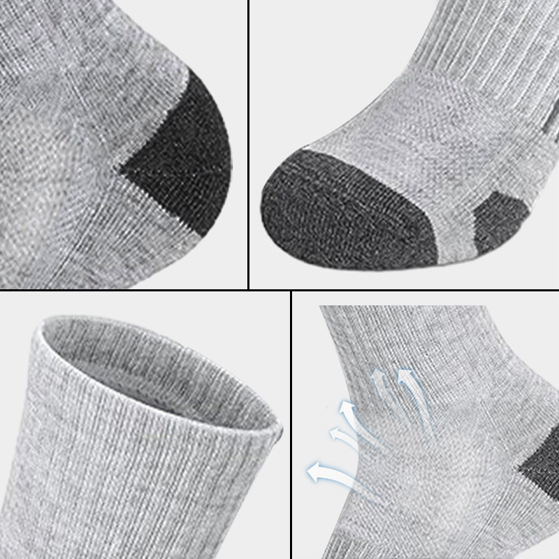 Men's 6 Pairs Pack High Perfor - Cotton Crew Sock Pack reseña y precio