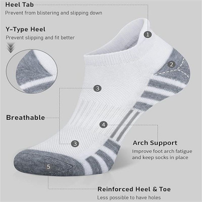 Unisex Cushioned Breathable An - Athletic Sock Cushion reseña y precio