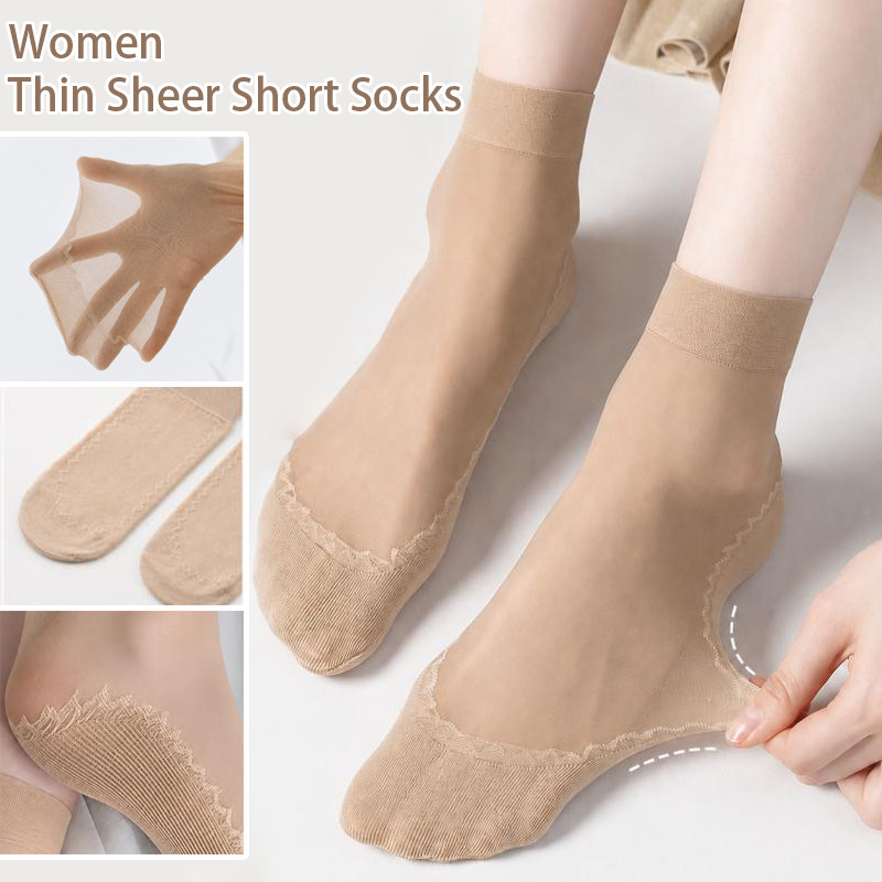 10Pairs Ultra-Sheer Invisible  - Invisibility Sock Loafer reseña y precio