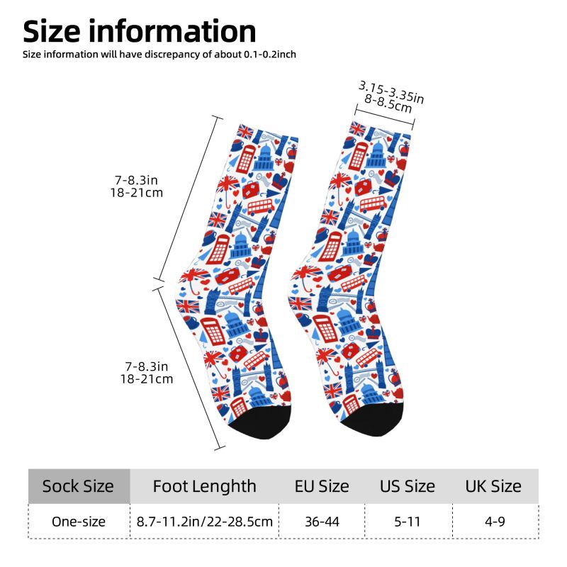 Custom Love The Union Jack Men - Dress Sock Men reseña y precio