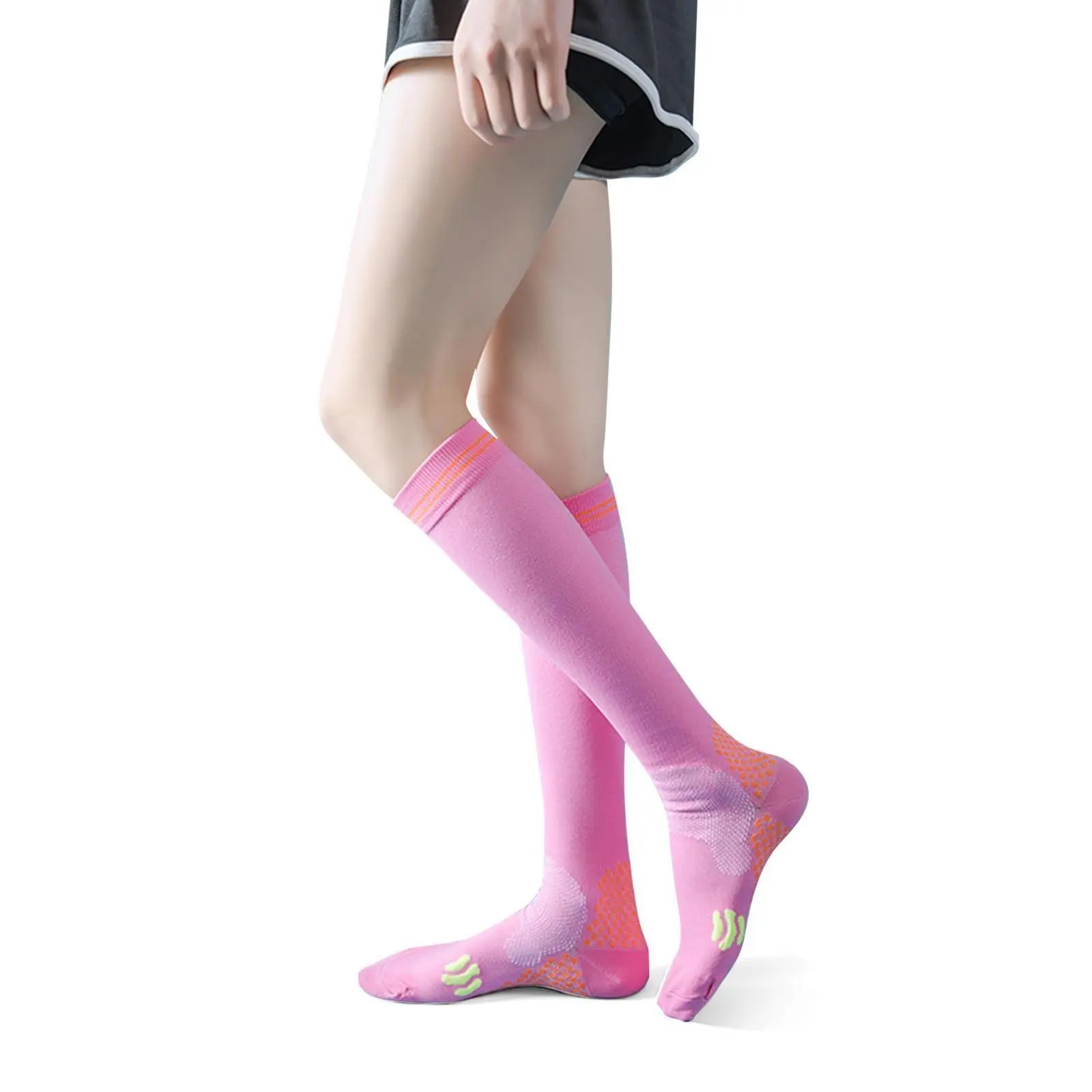 3 Pairs Compression Socks Unis - Knee High Sock Women reseña y precio