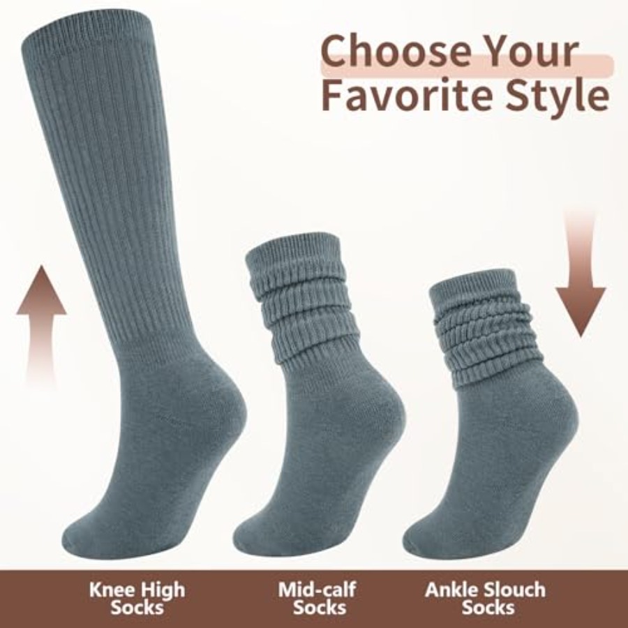 Slouchy Boot Socks for Women,  - Boot Sock Slouchy reseña y precio