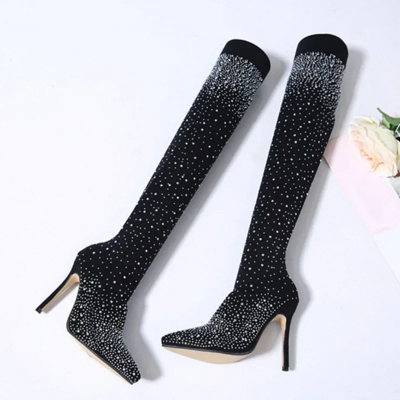 Sexy Over-the-Knee Boots for W - Knee High Sock Women reseña y precio