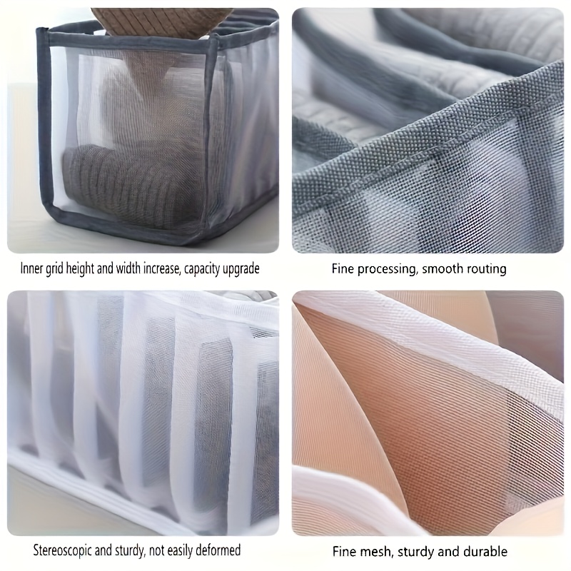 7 Grids Underwear Drawer Organ - Sock Organizer Tray reseña y precio