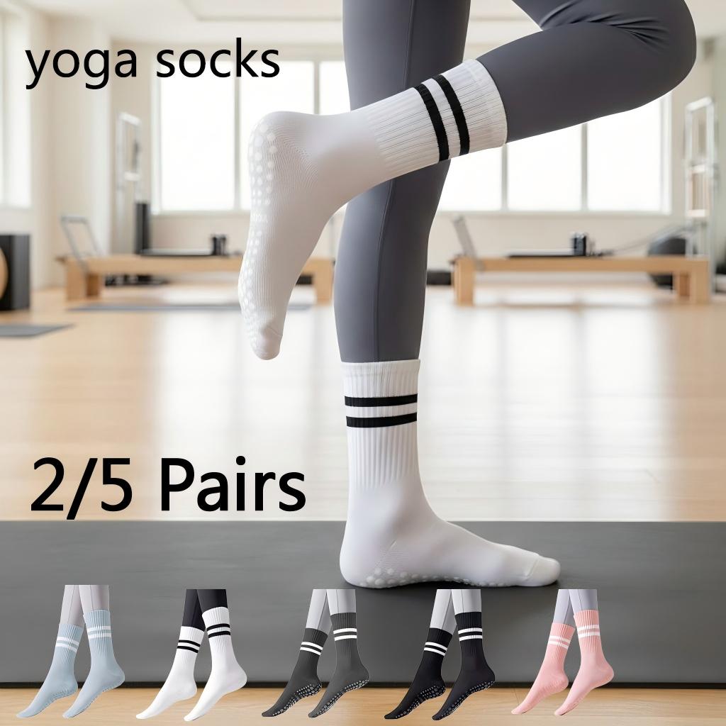 Women Non Slip Yoga Socks, Gri - Grip Sock Yoga reseña y precio