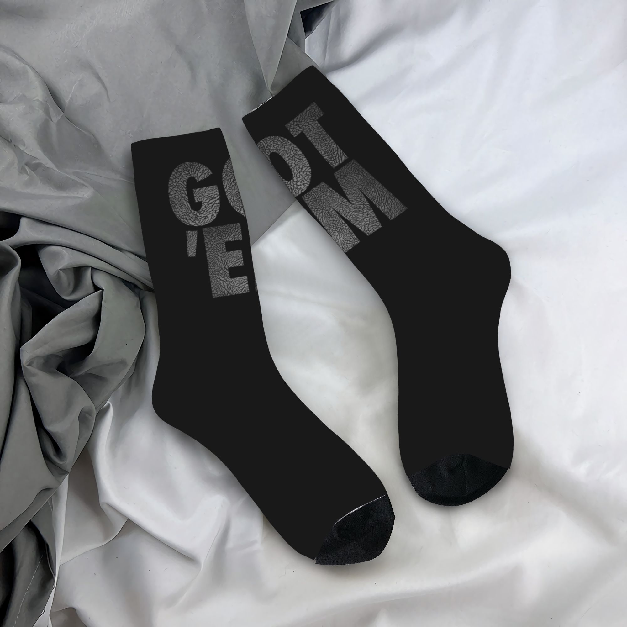 Custom Got Em Men's Crew Socks - Dress Sock Men reseña y precio