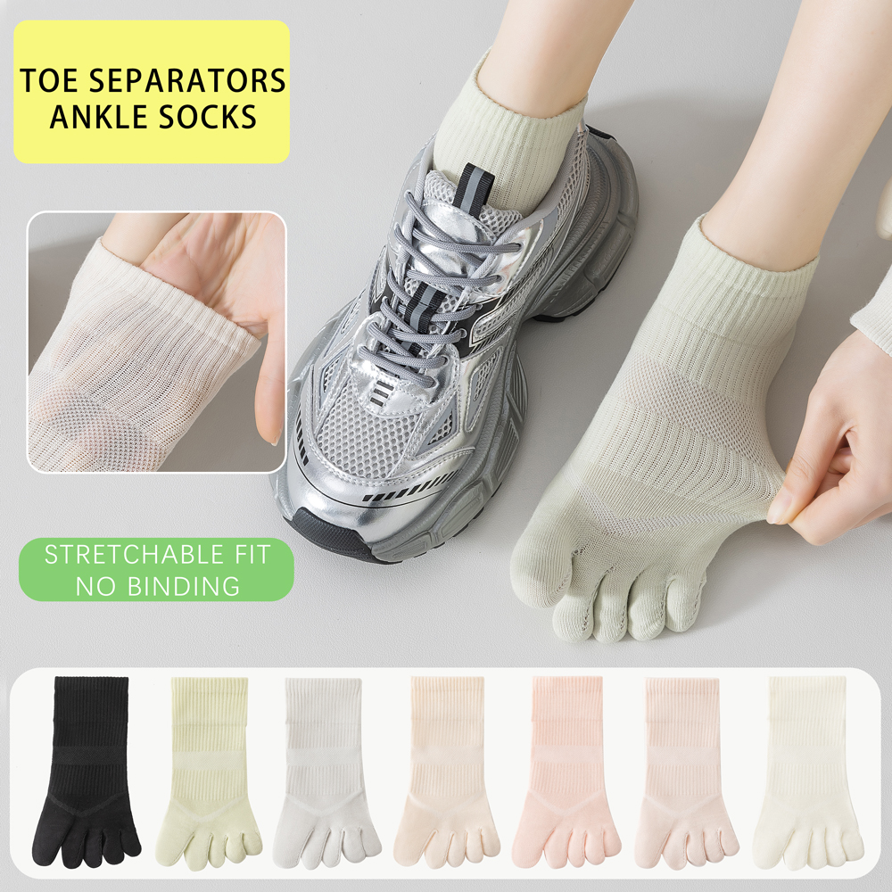 4 pairs Women's Invisible Toe  - Invisibility Sock Loafer reseña y precio