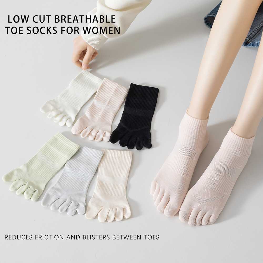 4 pairs Women's Invisible Toe  - Invisibility Sock Loafer reseña y precio