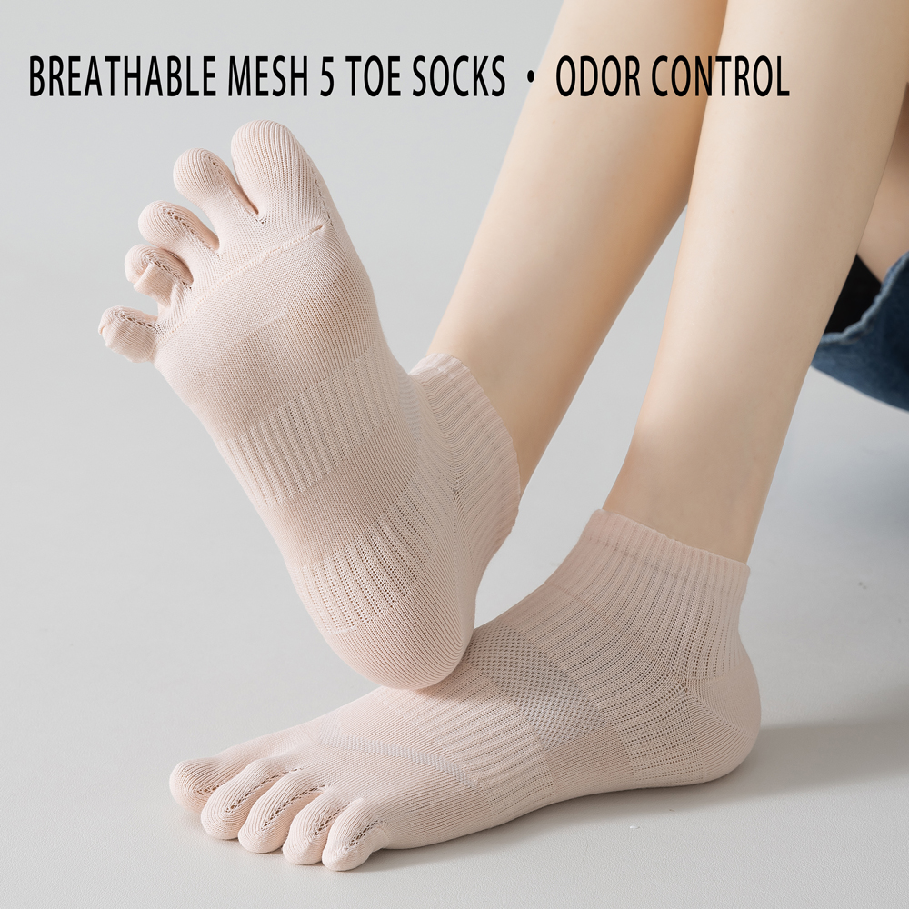 4 pairs Women's Invisible Toe  - Invisibility Sock Loafer reseña y precio