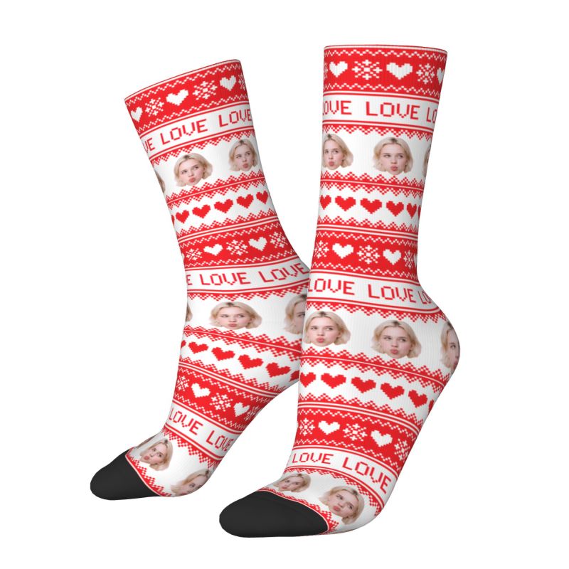 Christmas Personalized Custom  - Dress Sock Men reseña y precio