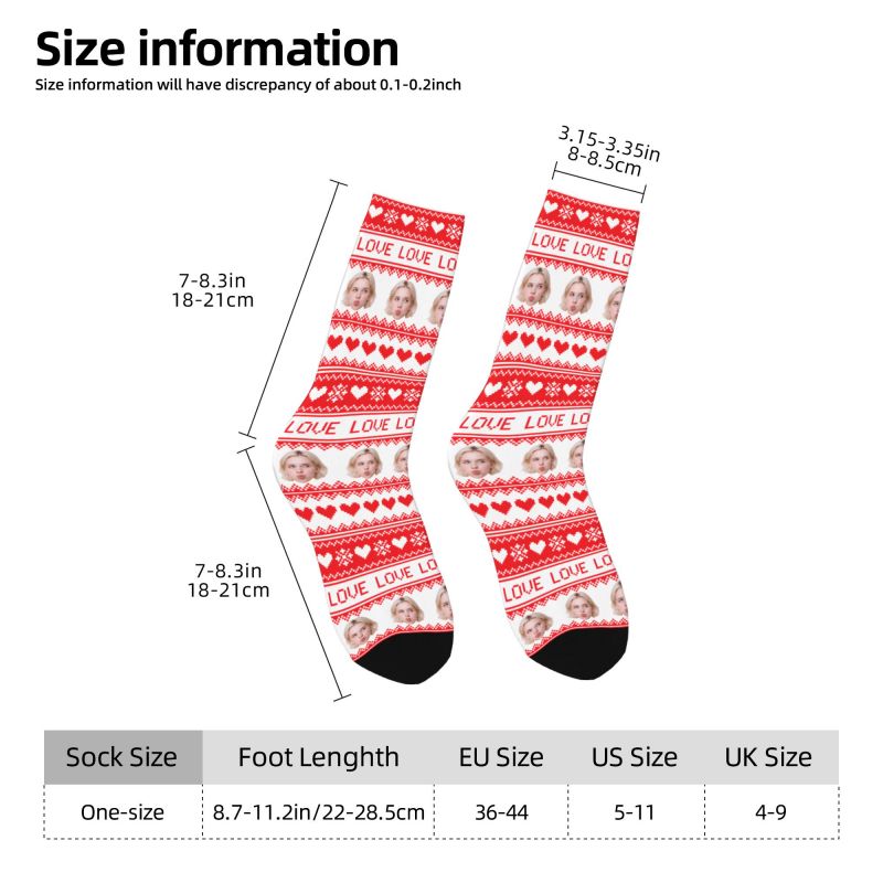 Christmas Personalized Custom  - Dress Sock Men reseña y precio