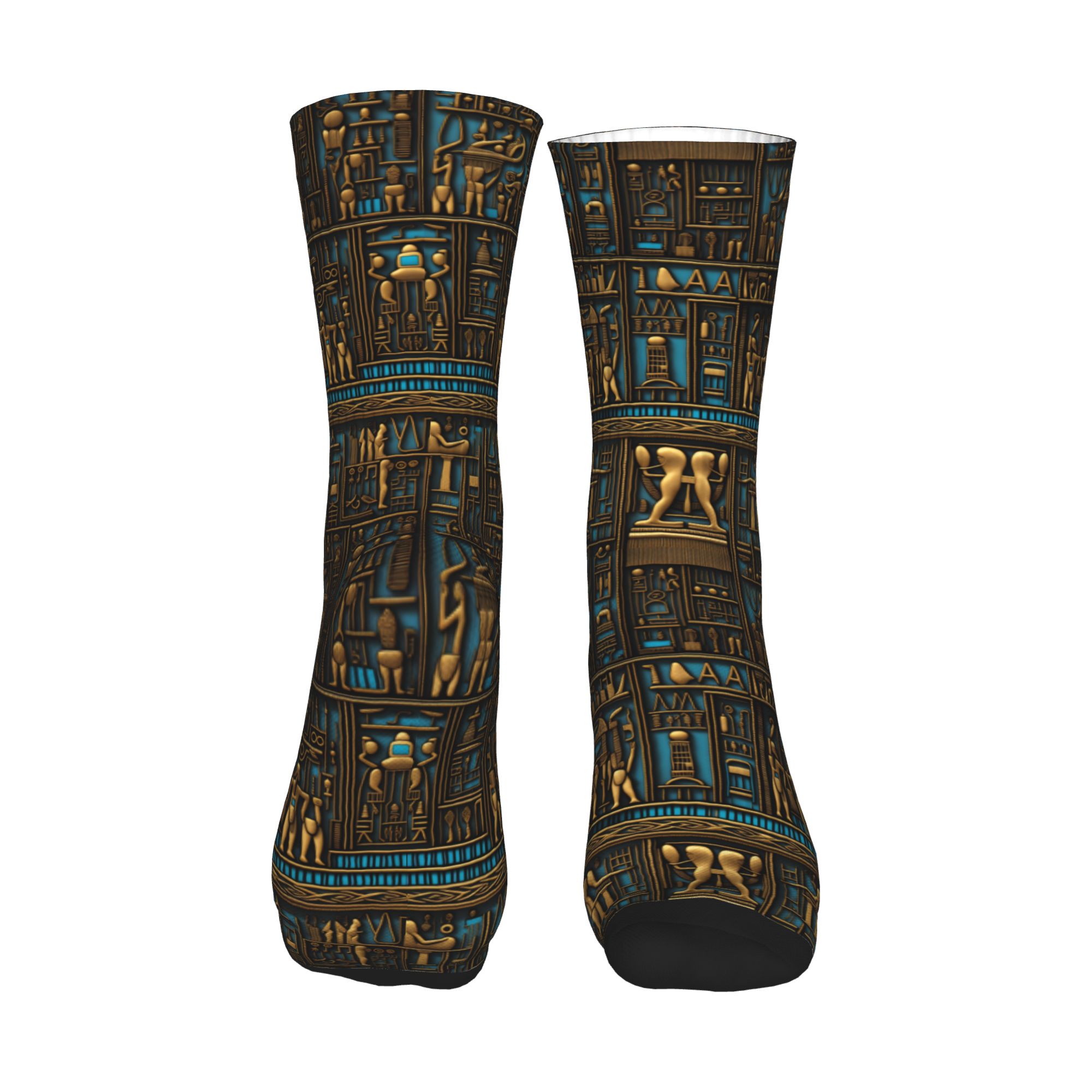Funny Men's Egyptian Hieroglyp - Dress Sock Men reseña y precio