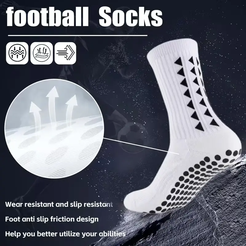 AMLANG Men's Non Slip Grip Soc - Grip Sock Yoga reseña y precio