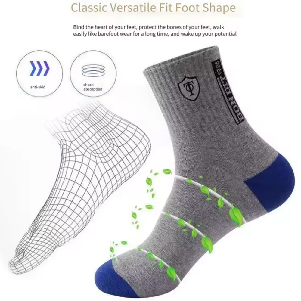 Men's 20-Pack Premium Thermal  - Cotton Crew Sock Pack reseña y precio