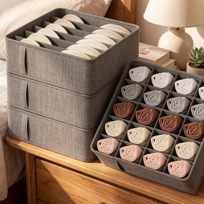 Closet Underwear Organizer Sto - Sock Organizer Tray reseña y precio