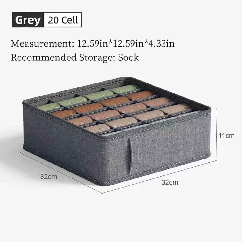 Closet Underwear Organizer Sto - Sock Organizer Tray reseña y precio