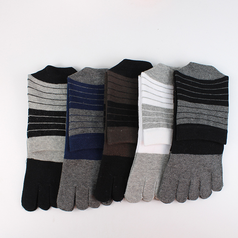 3/5 Pairs Men Five Toe Crew So - Toe Sock Split reseña y precio
