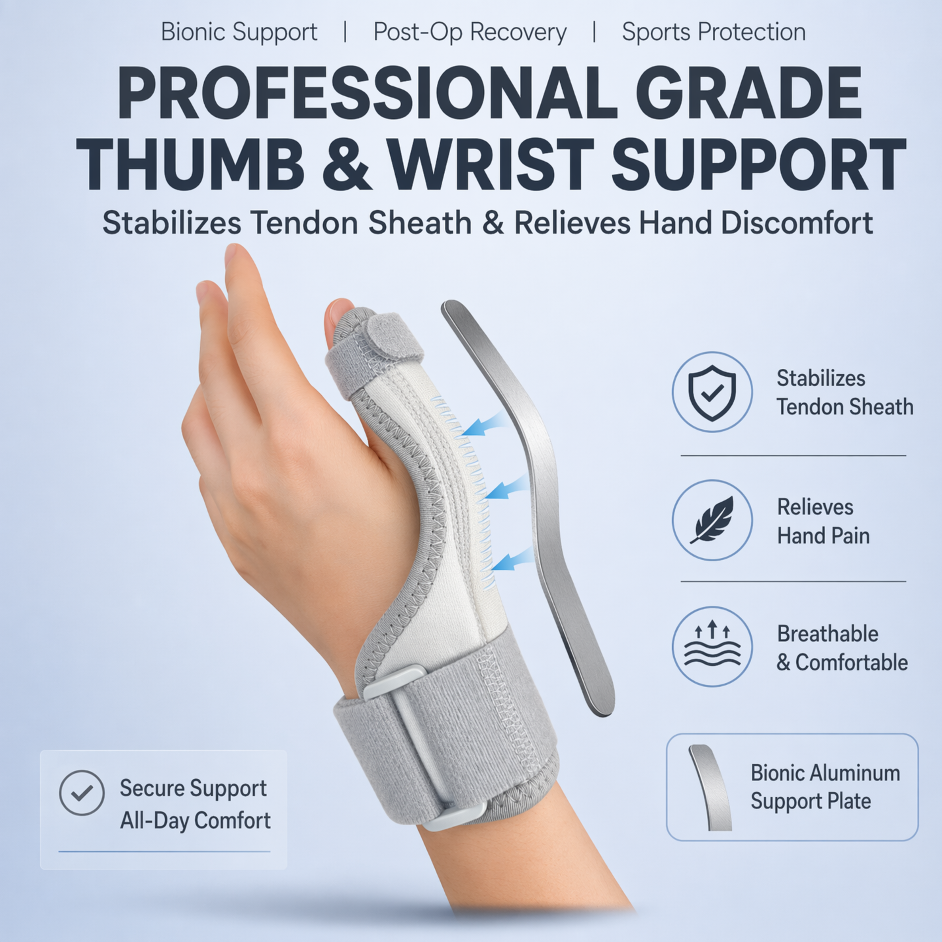 Trigger Thumb Immobilizer Spli - Ankle Brace Sock reseña y precio