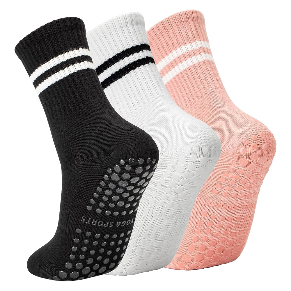 Yoga Pilates Socks with Grips  - Grip Sock Yoga reseña y precio