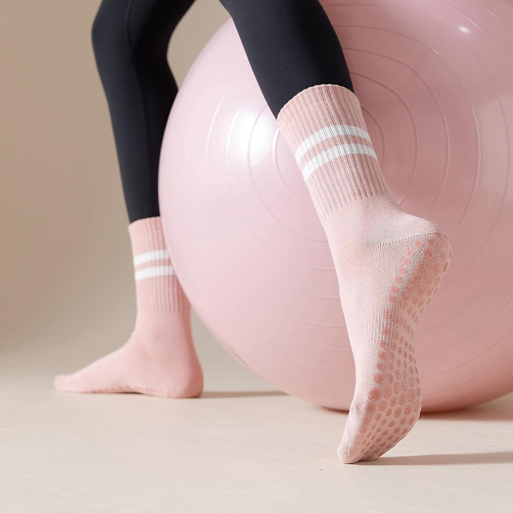 Yoga Pilates Socks with Grips  - Grip Sock Yoga reseña y precio