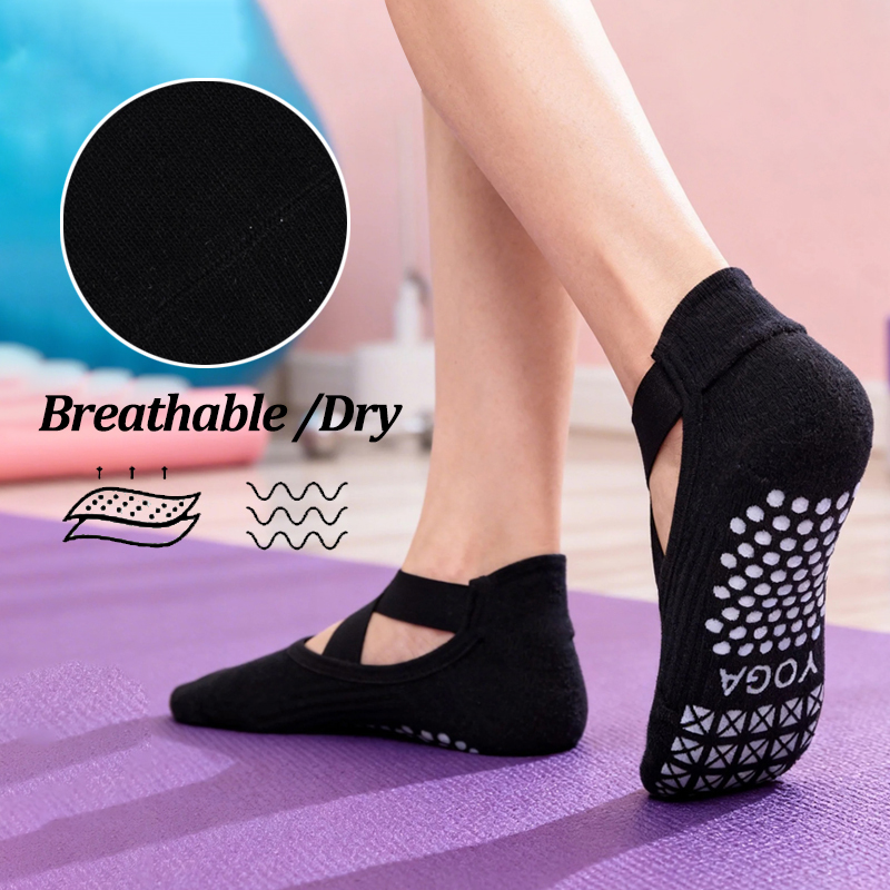 Women Non-Slip Yoga Socks Sili - Grip Sock Yoga reseña y precio