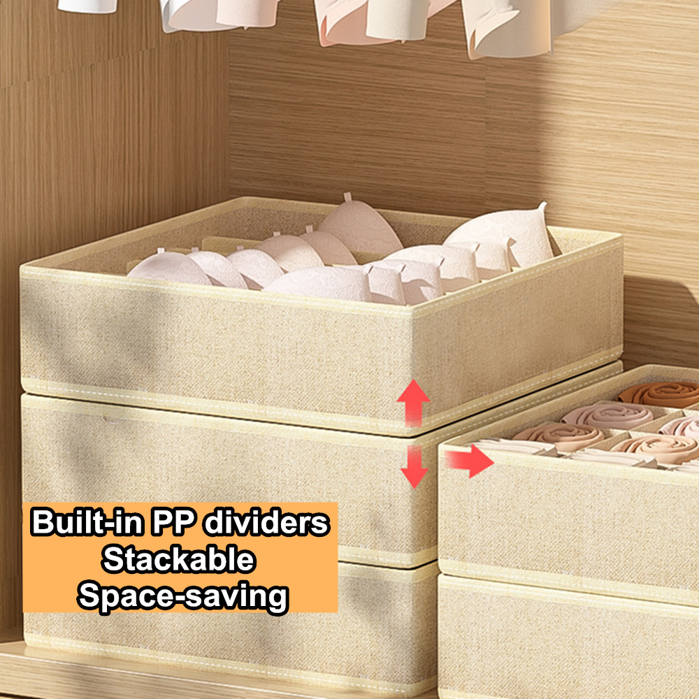 Underwear Storage Box for Bras - Sock Organizer Tray reseña y precio