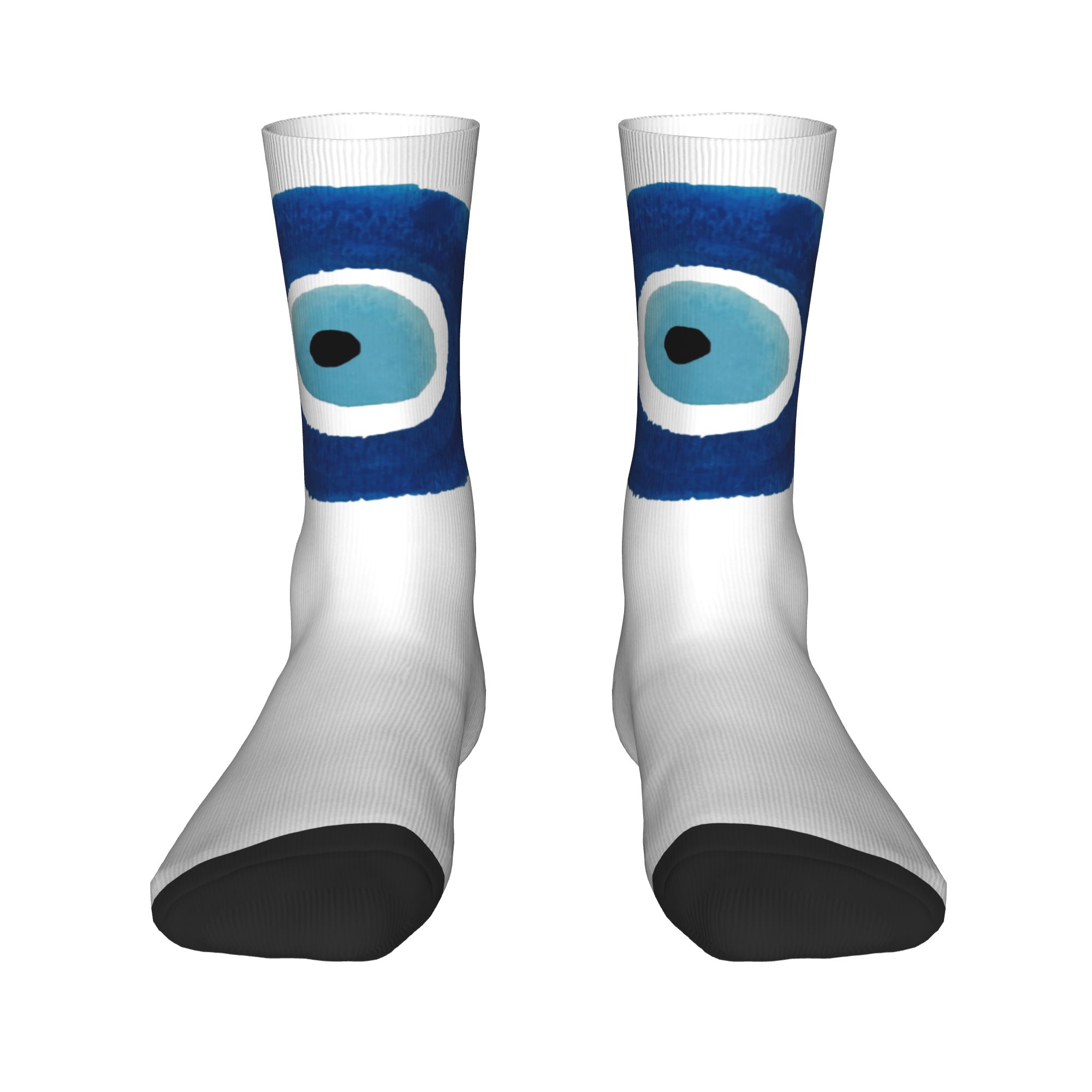Custom Watercolor Evil Eye Naz - Dress Sock Men reseña y precio