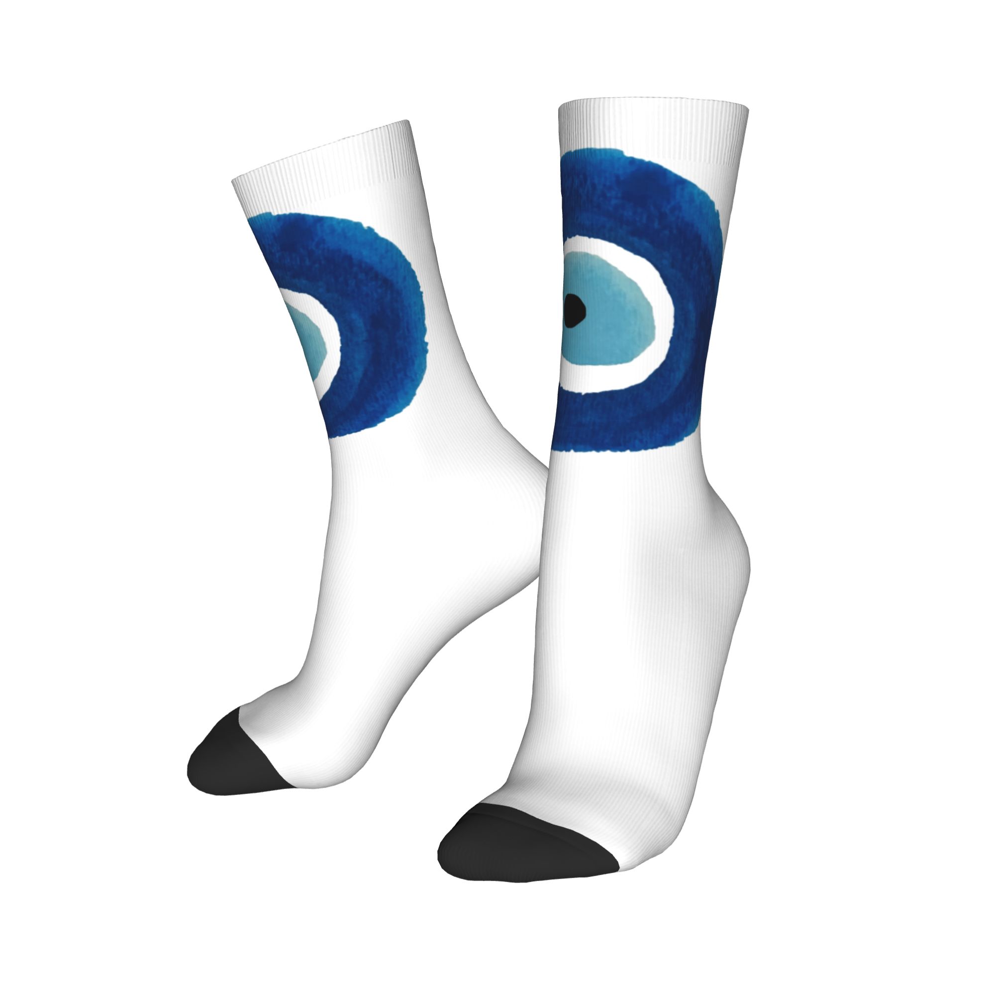 Custom Watercolor Evil Eye Naz - Dress Sock Men reseña y precio