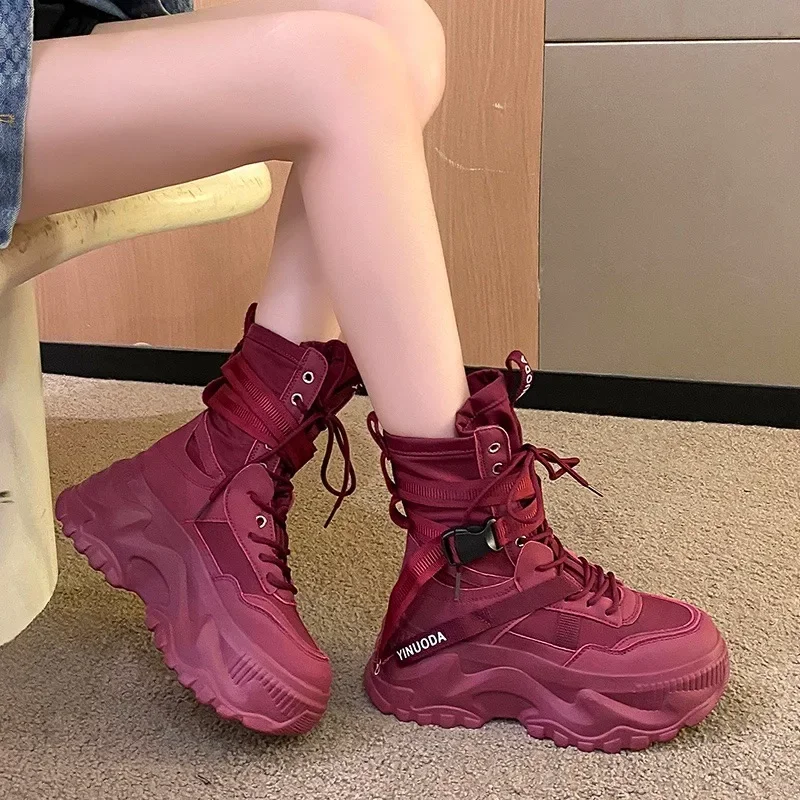 Fashion Women Chunky Platform  - No Show Sock Women reseña y precio