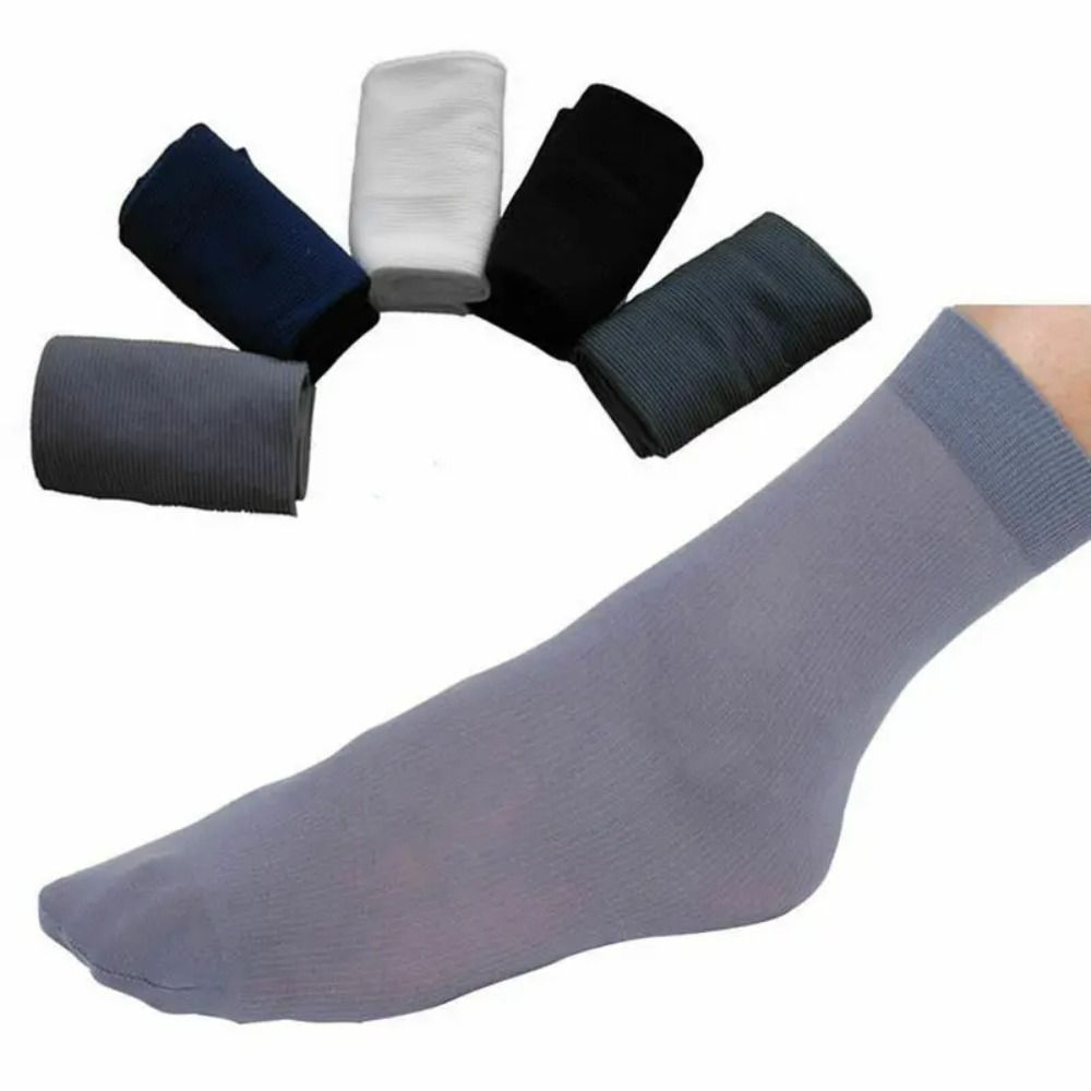 10pairs Fashion Breathable Men - Silk Sock Bamboo reseña y precio