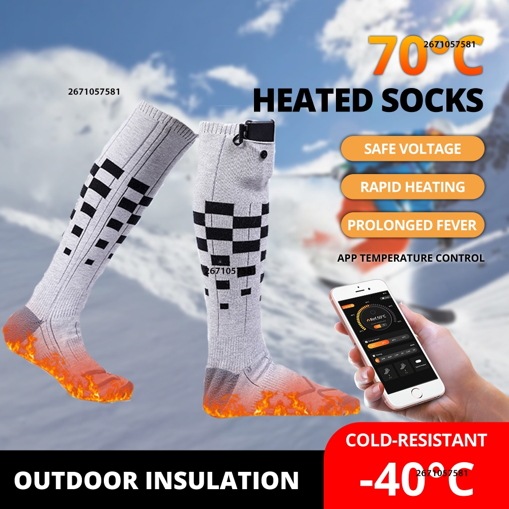 APP Control Heated Socks Recha - Thermal Sock Winter reseña y precio