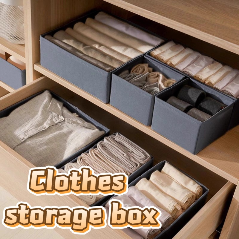 Fabric Underwear Storage Box D - Sock Organizer Tray reseña y precio