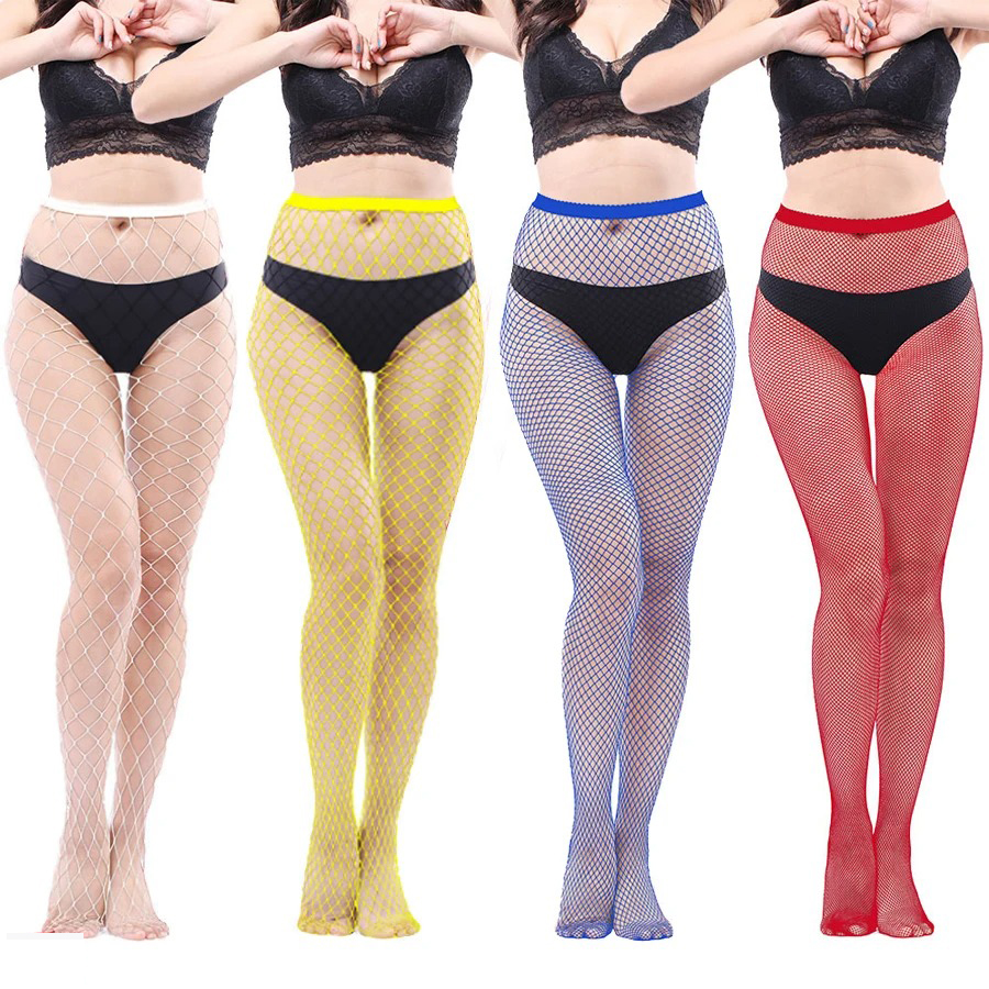 Women Fishnet Pantyhose Hollow - Fishnet Stocking Women reseña y precio