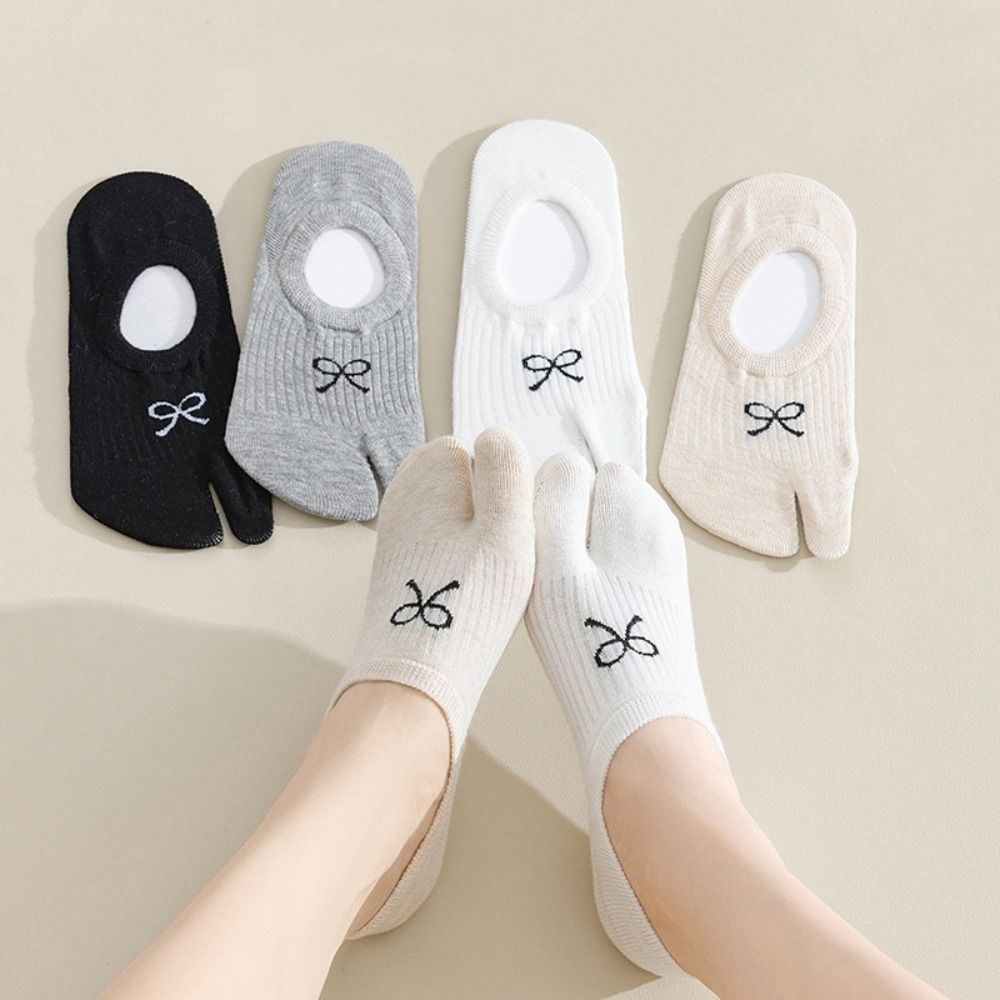 3Pairs Short Tube Two Toe Boat - Toe Sock Split reseña y precio