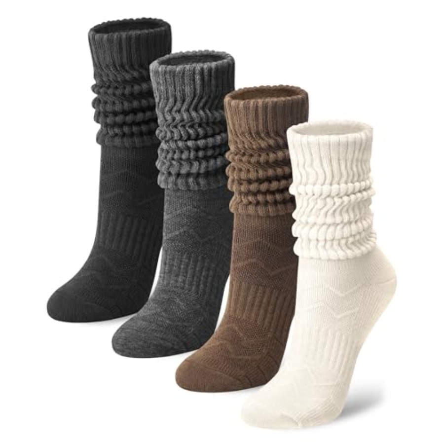 Athletic Slouchy Socks for Wom - Boot Sock Slouchy reseña y precio