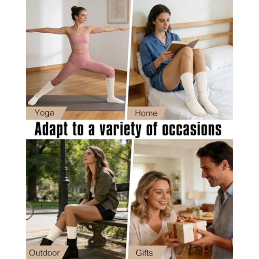 Athletic Slouchy Socks for Wom - Boot Sock Slouchy reseña y precio