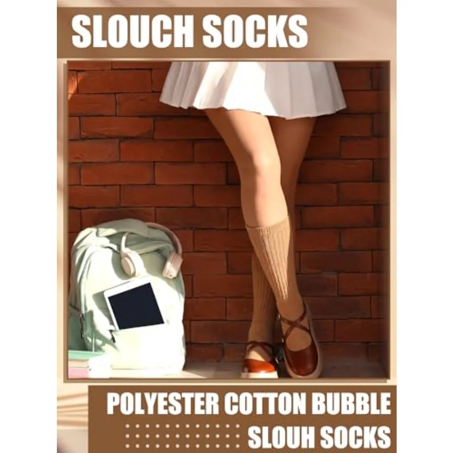 Glitopper Slouch Slouchy Socks - Boot Sock Slouchy reseña y precio