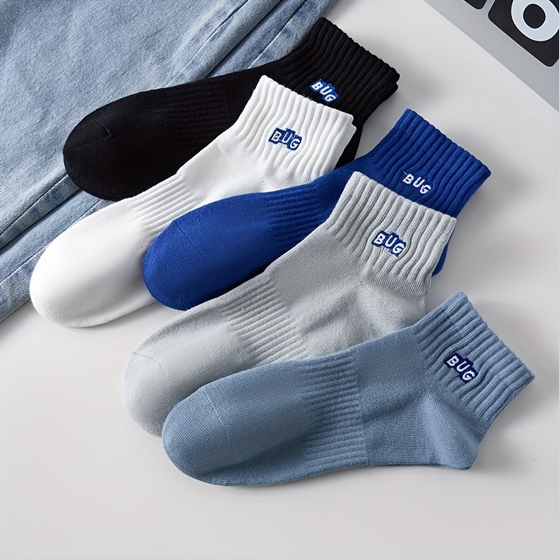 5 Pairs Men's Ankle Socks, Sol - Ankle Sock Low Cut reseña y precio