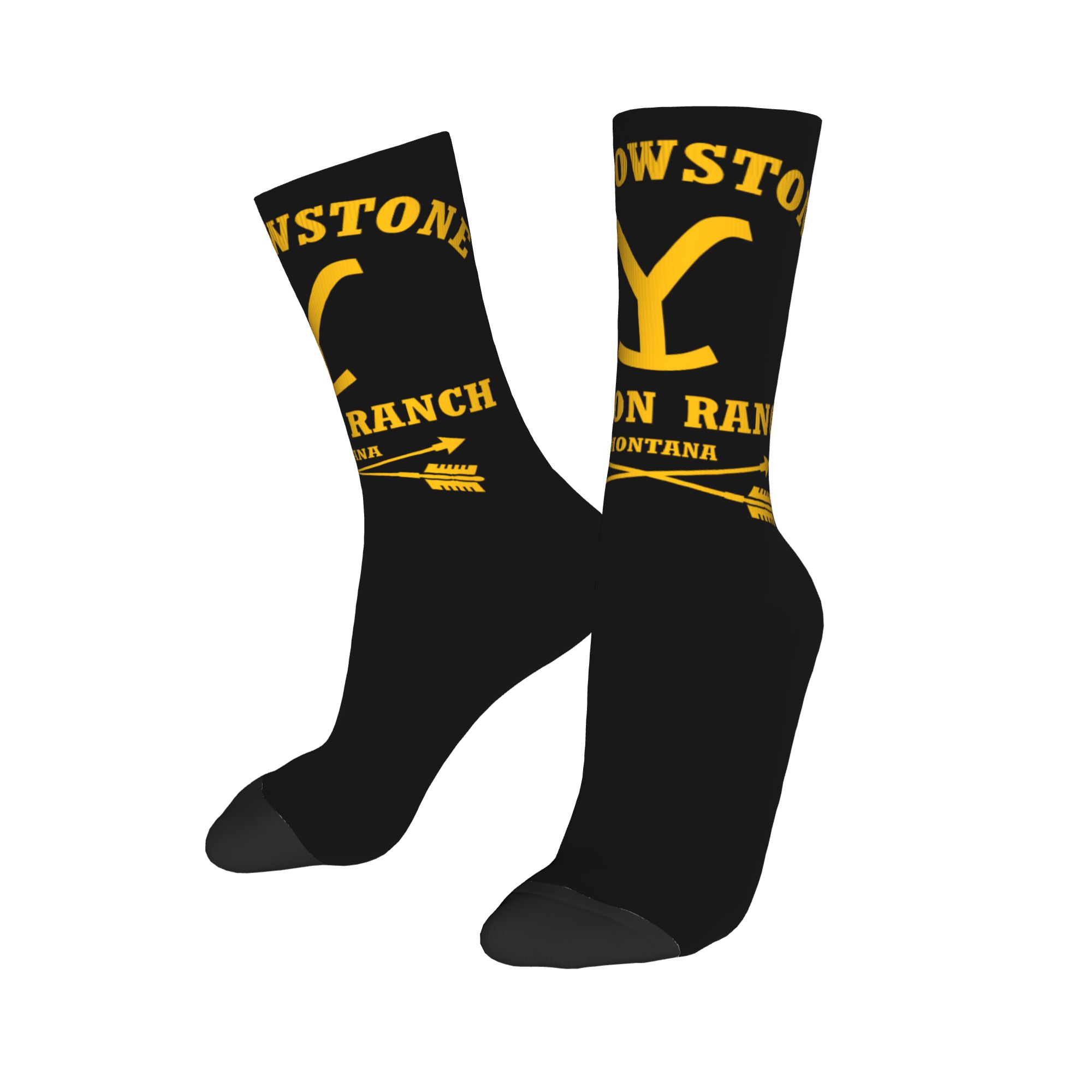 Custom Yellowstone Dutton Ranc - Dress Sock Men reseña y precio