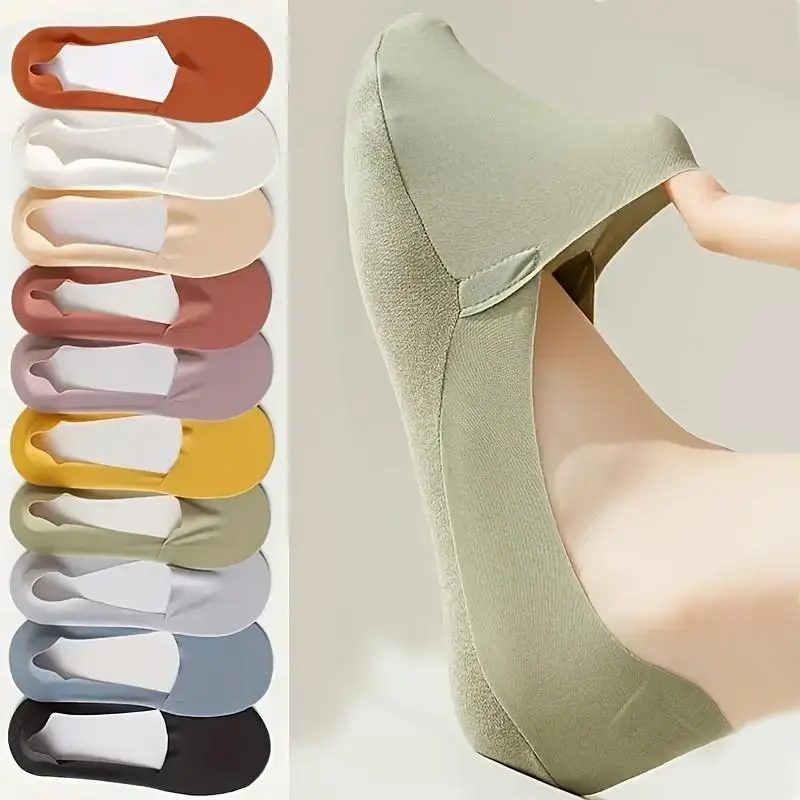 [10 Pairs] No Show Socks Women - Invisibility Sock Loafer reseña y precio