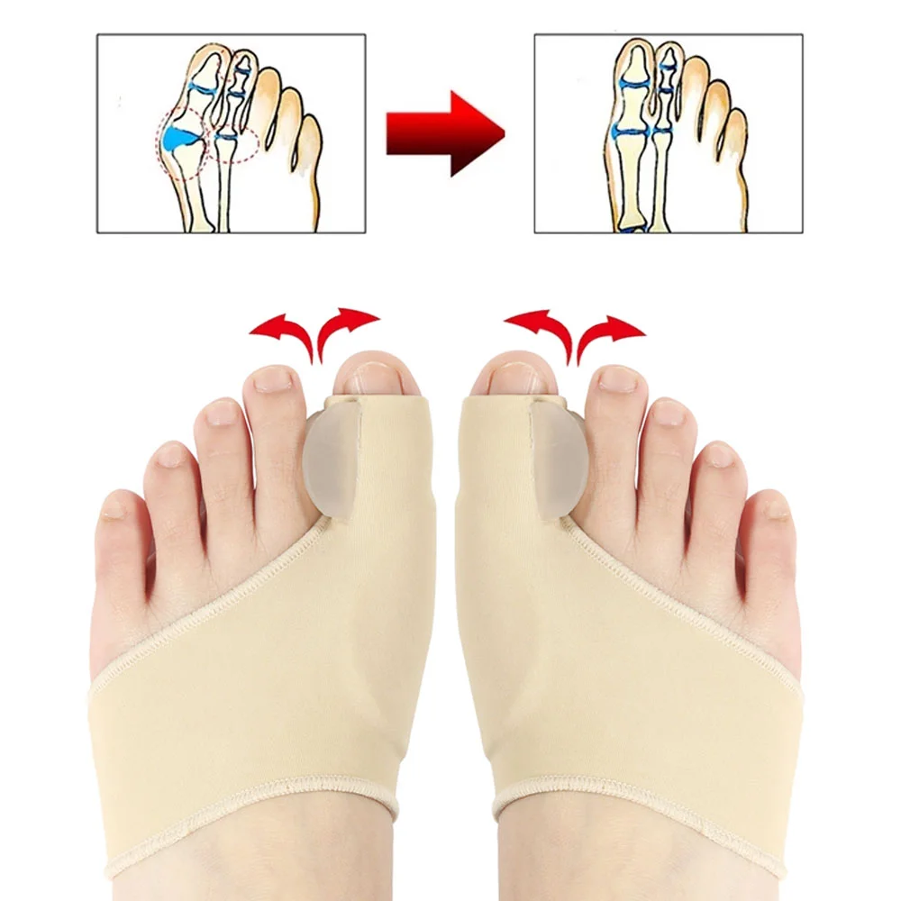 2Pcs Toe Separator Hallux Valg - Ankle Brace Sock reseña y precio