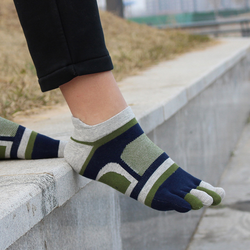 1/5 Pairs  Men’s Five-Toe Athl - Ankle Sock Low Cut reseña y precio